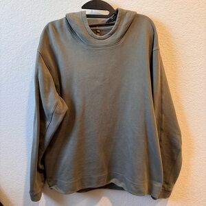 lululemon Men's Sage Green Hoodie